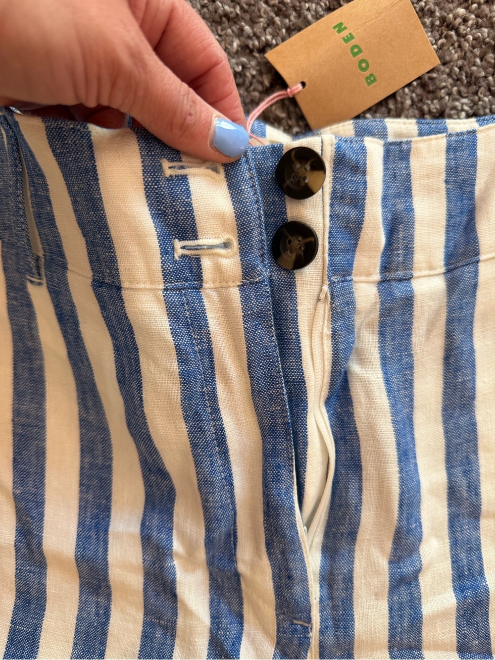 Boden linen Westbourne pants - Picture 3 of 5
